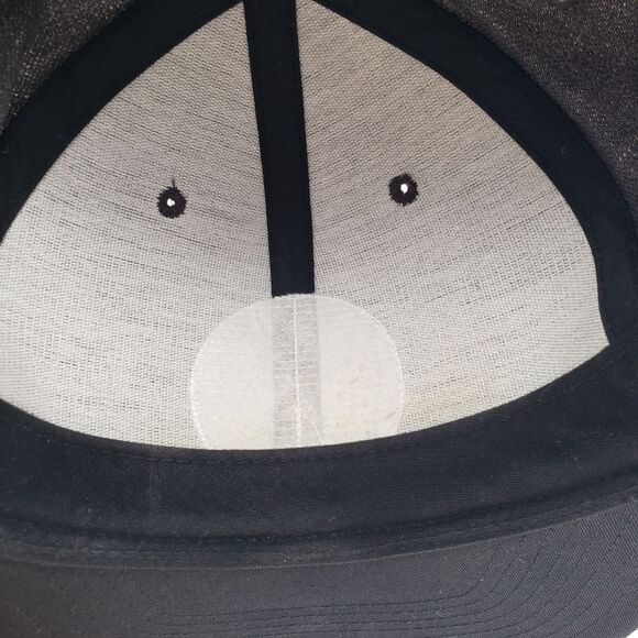 BRIXTON Supply Oath III Snapback Hat Grey & Black Adjustable Wool Cap - Picture 9 of 9